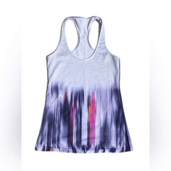 Lululemon Cool Racerback Engineered Mirage Deep Indigo / White - Picture 6 of 10